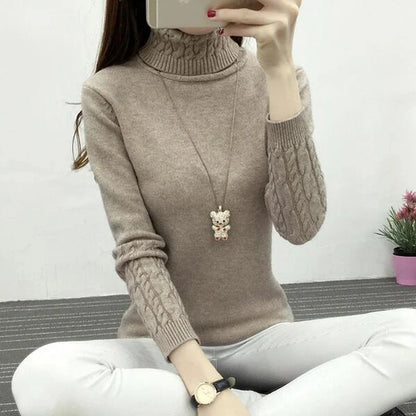 Soft Crew Neck Knit Sweater