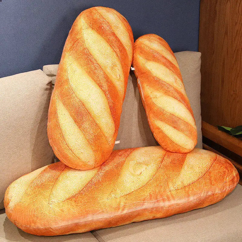 Cuddly Bread Shaped Pillow