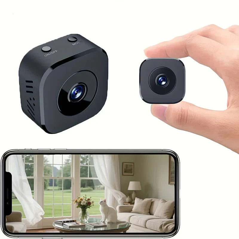 Compact 1080P WiFi Home Security Camera Night Vision