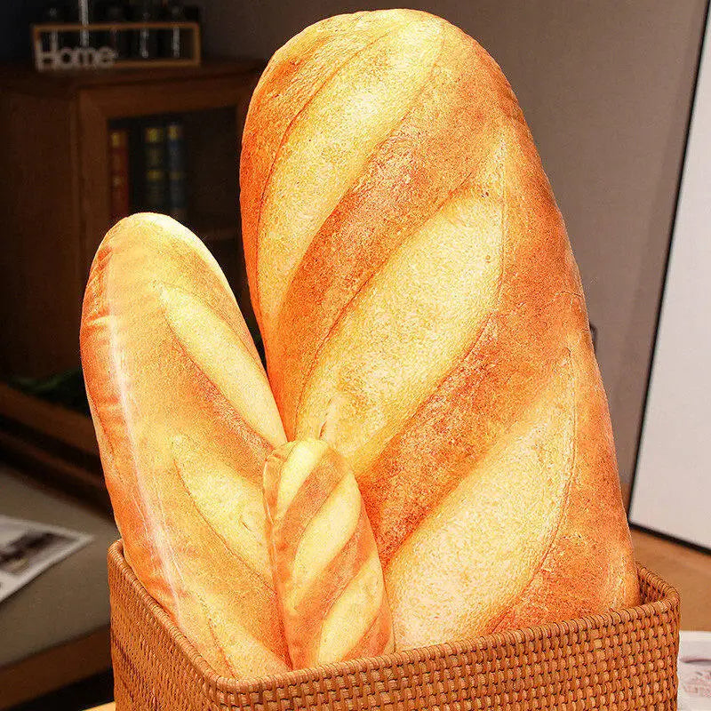 Cuddly Bread Shaped Pillow - Luxicro