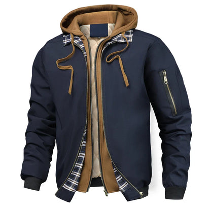 Warm Zip Up Hoodie Jacket