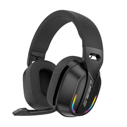 Wireless Gaming Headset with RGB Lights and Fast Connection - Luxicro