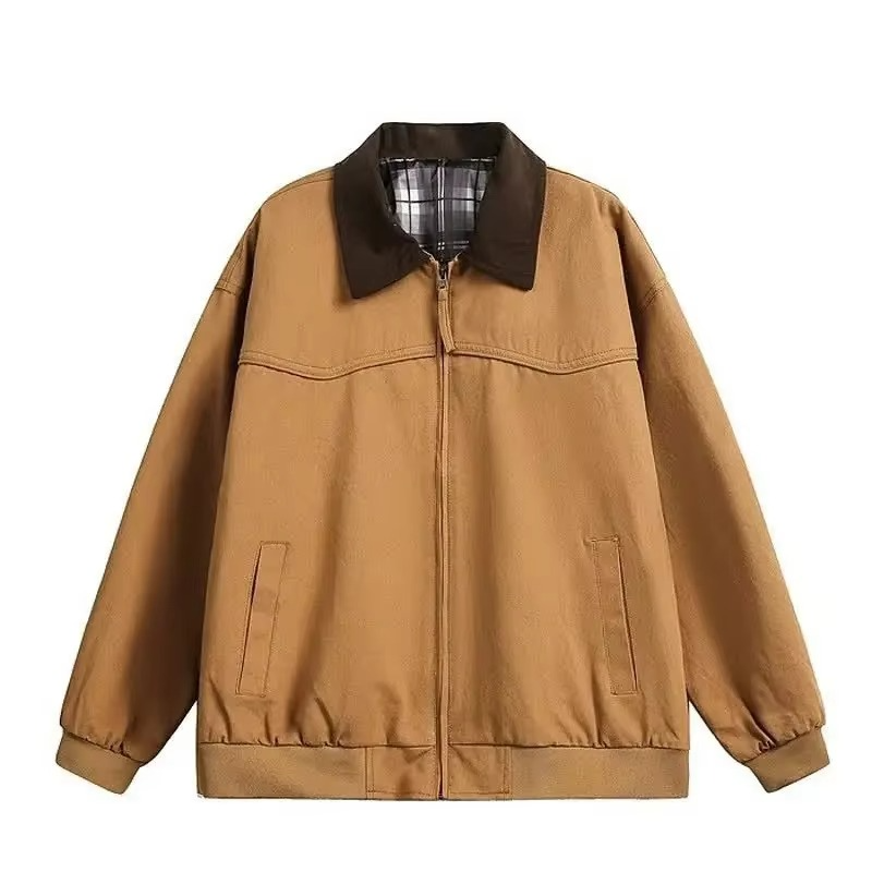 Classic Retro Cotton Denim Jacket for Men