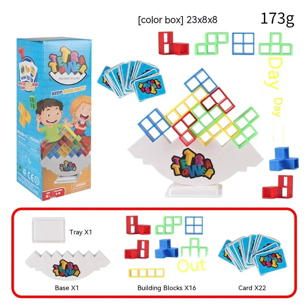 Bright Colorful Block Stacking Toy