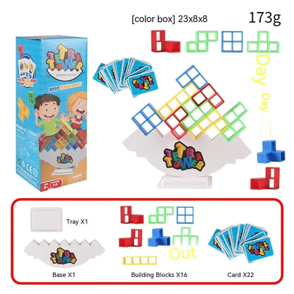 Bright Colorful Block Stacking Toy
