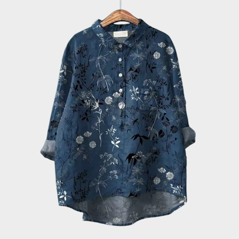 Women's Casual Loose Fit Blouse - Vossary