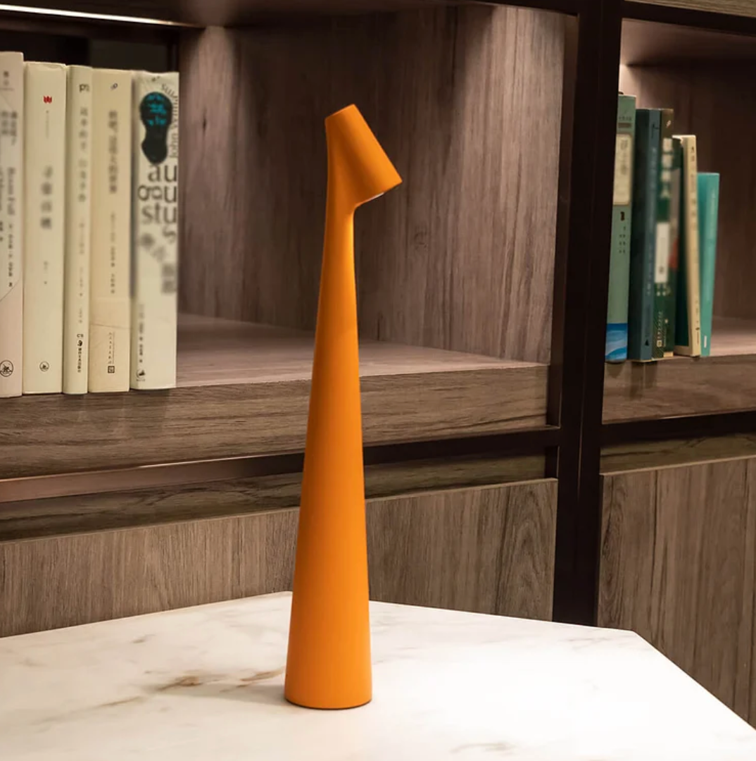 Minimalist Wireless Table Lamp With LED Light