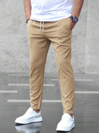 High Quality Elastic Luxury Pants