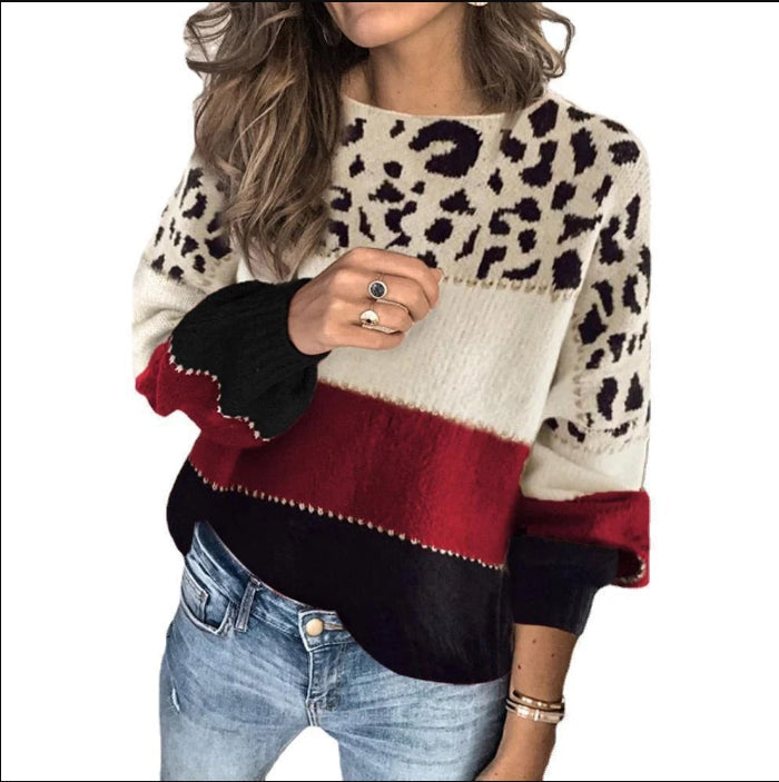 Cozy Women's Wool Blend Crew Neck Sweater
