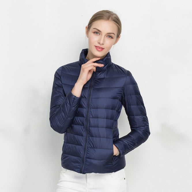 Slim Fit Women's Quilted Down Coat