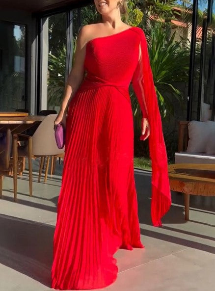 Elegant Off Shoulder Floor Length Wedding Dress