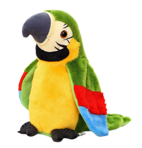 Fun Interactive Talking Parrot Toy for Children - Luxicro