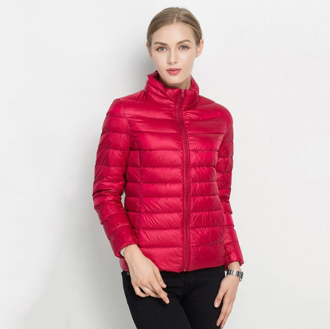 Slim Fit Women's Quilted Down Coat