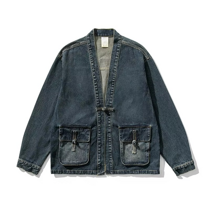 Classic Relaxed Fit Denim Jacket - EasyApparels