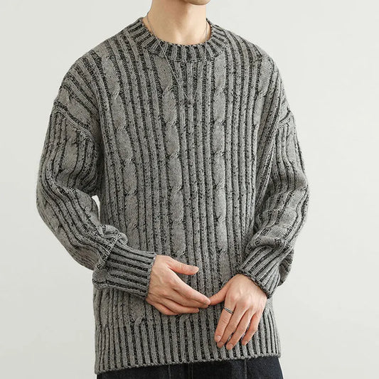 Casual Classic Striped Sweatshirt - EasyApparels