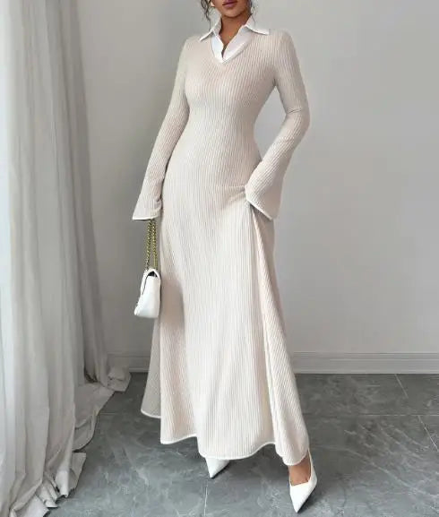 Long Sleeve Boho Maxi Dress