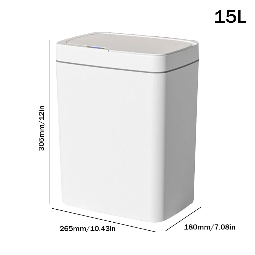 Automatic Touchless 15L 18L Motion Sensor Trash Bin