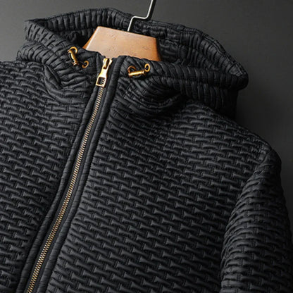 Comfortable Quilted Zip Up Jacket