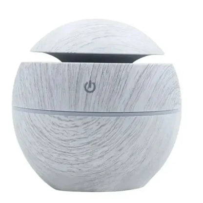 Compact Wooden Aroma Diffuser Cool Mist Humidifier
