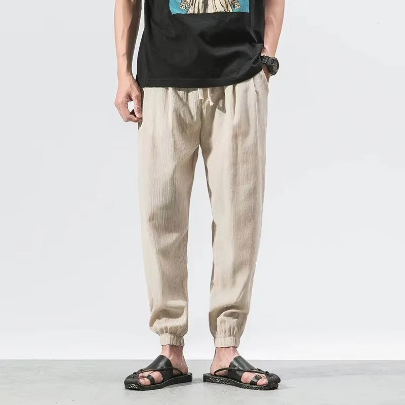Comfortable Cotton Harem Pants for Men