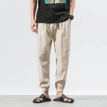 Comfortable Cotton Harem Pants for Men