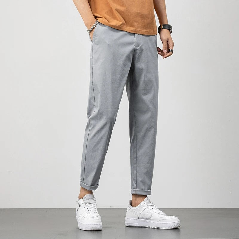 Comfortable Casual Cotton Trousers for Men - EasyApparels