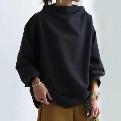 Elegant High Neck Women's Blouse