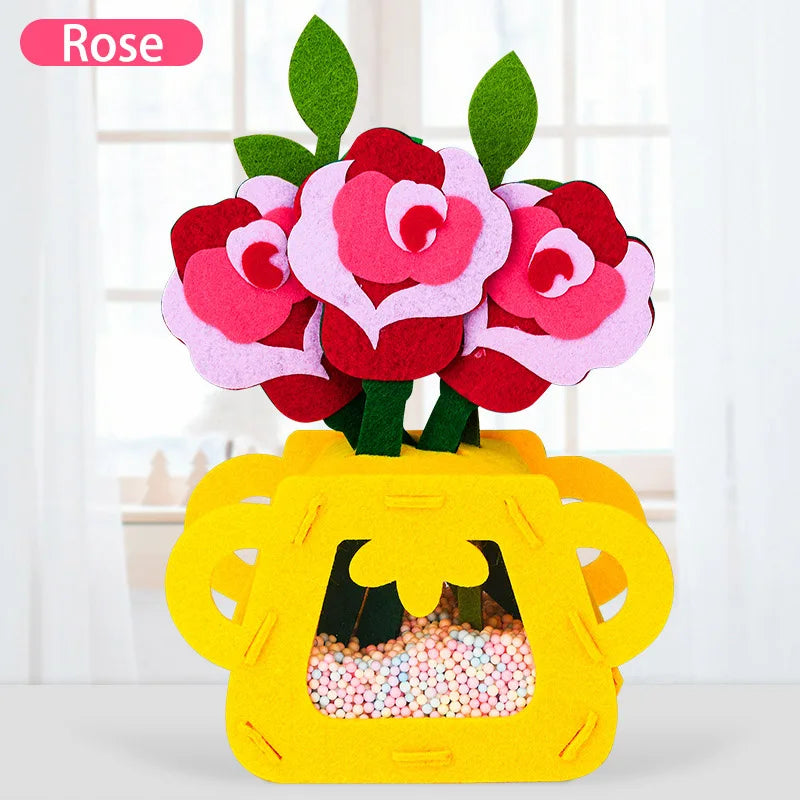 Fun Art Flower Making Kit for Kids