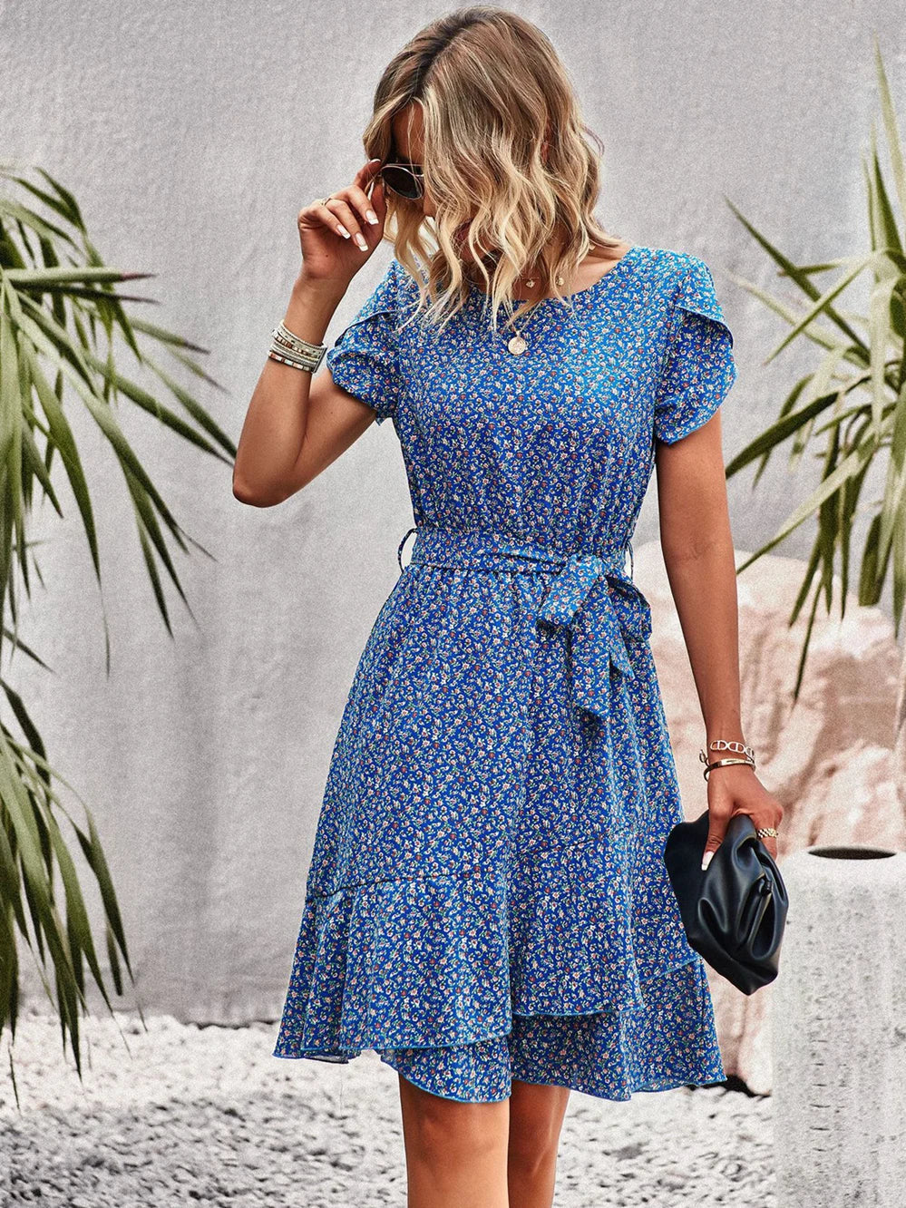 Women's Lightweight Floral Dress