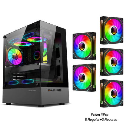Compact Gaming PC Case with 240mm Liquid Cooling