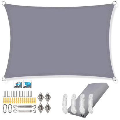 Outdoor Patio Sun Shade Waterproof UV Screen Canopy