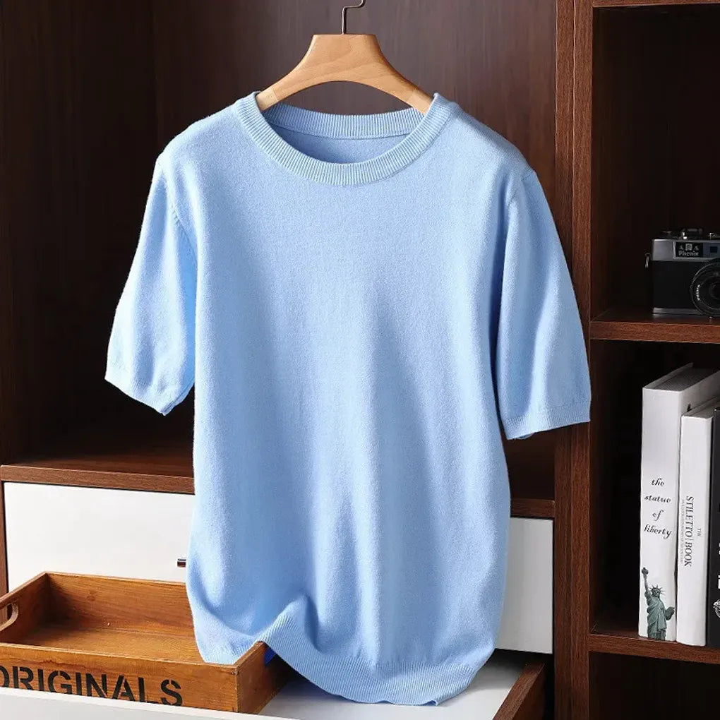 Classic Crew Neck Tee for Men
