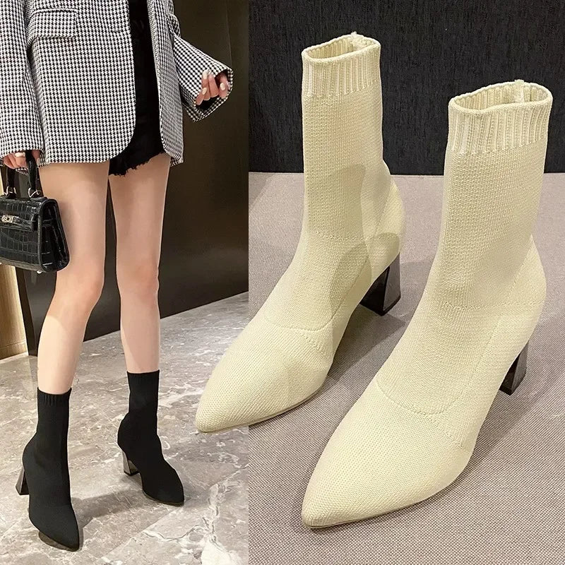 Luxury Comfortable Leather Ankle Boots