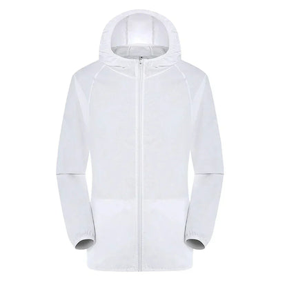 Waterproof Hooded Mens Zip Coat