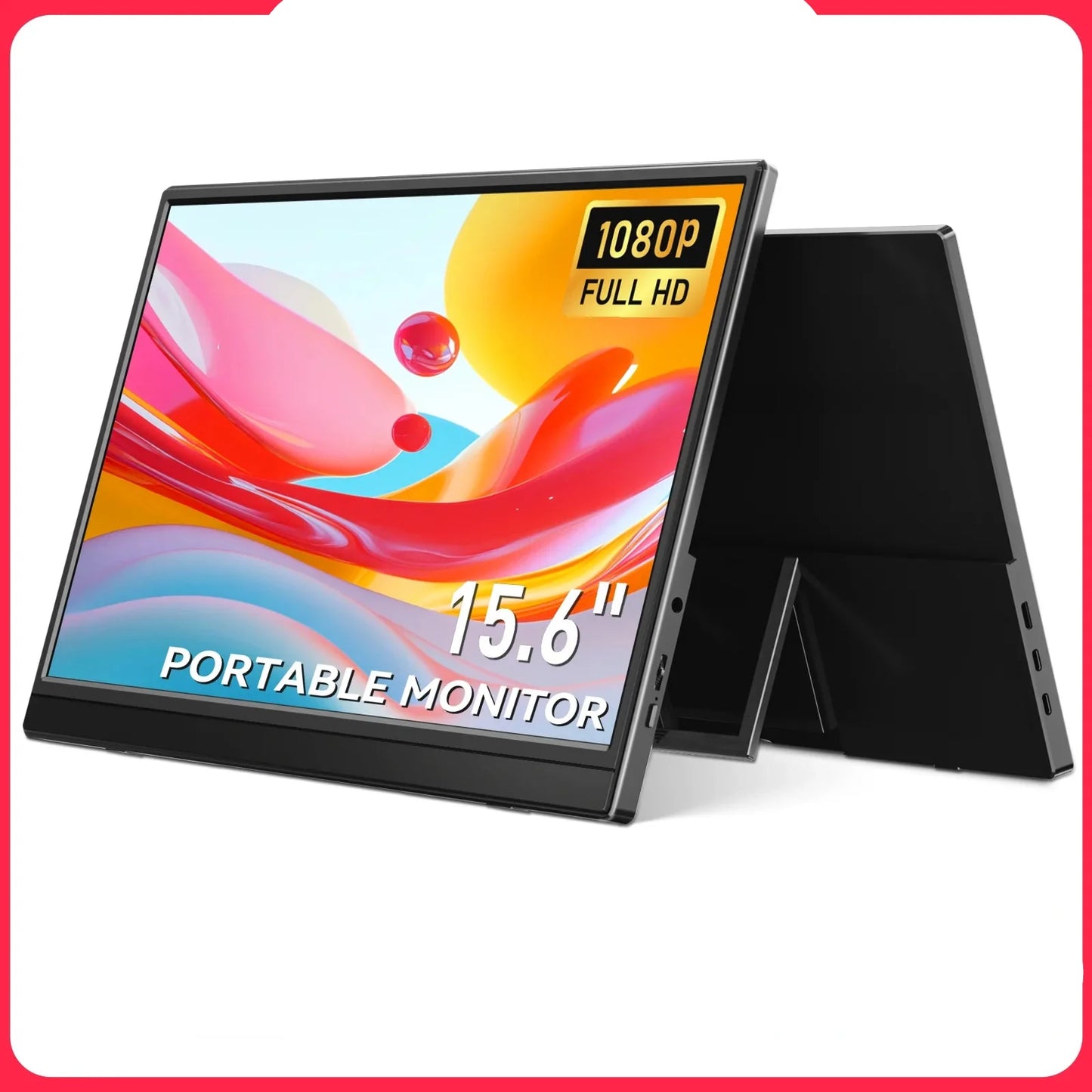Compact 15.6 Inch Full HD Portable Gaming Display