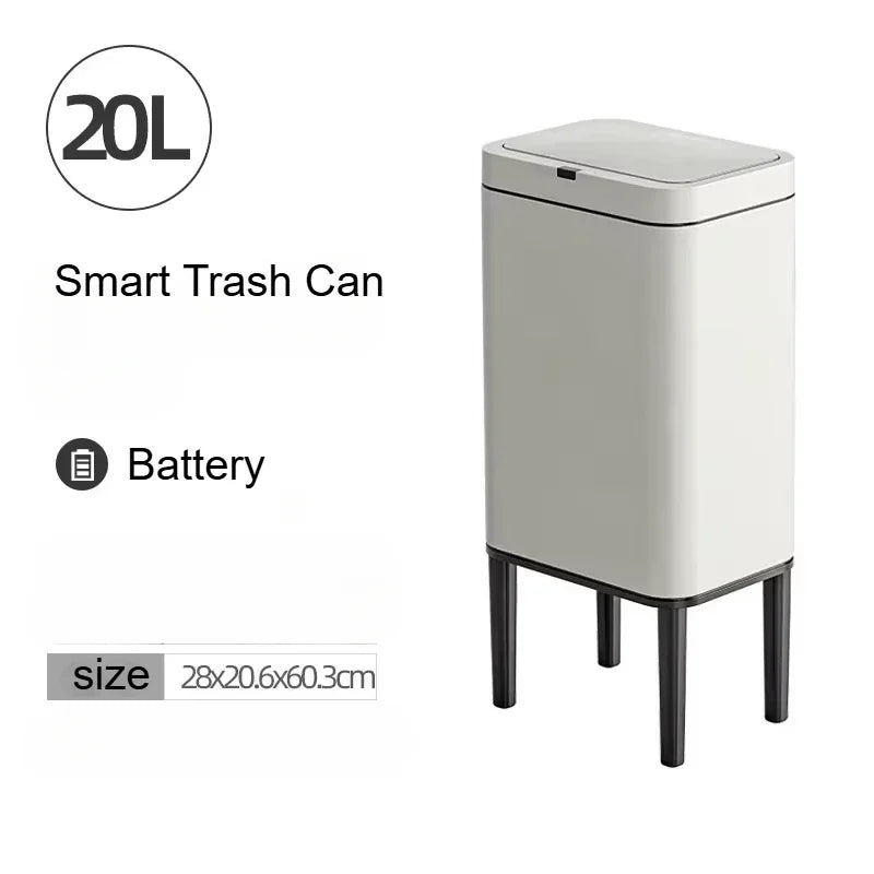 Automatic Touchless Stainless Steel Trash Can 20L
