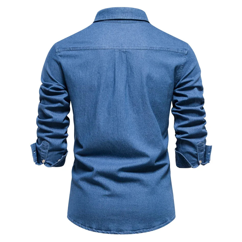 Classic Mens Casual Button Down Shirt