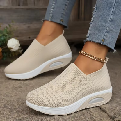 Comfortable Arch Support Walking Mules - Breathable Slip Resistant Shoes