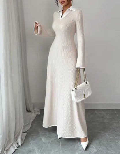 Long Sleeve Boho Maxi Dress