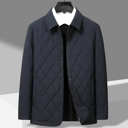 Luxury Men's Wool Blend Winter Coat