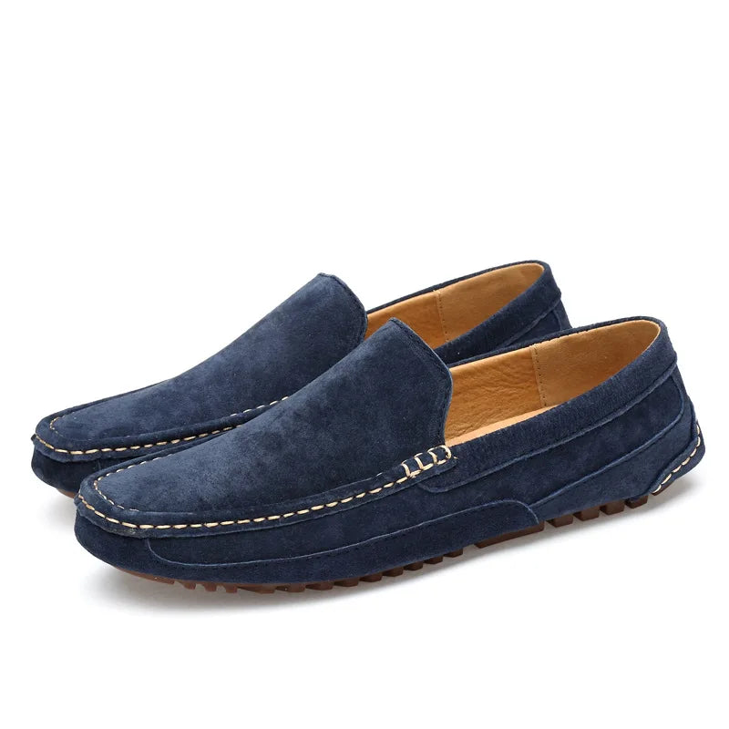 Luxury Leather Slip On Shoes