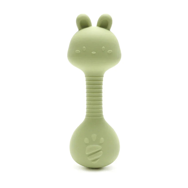 Soft Baby Rabbit Teether Toy Set