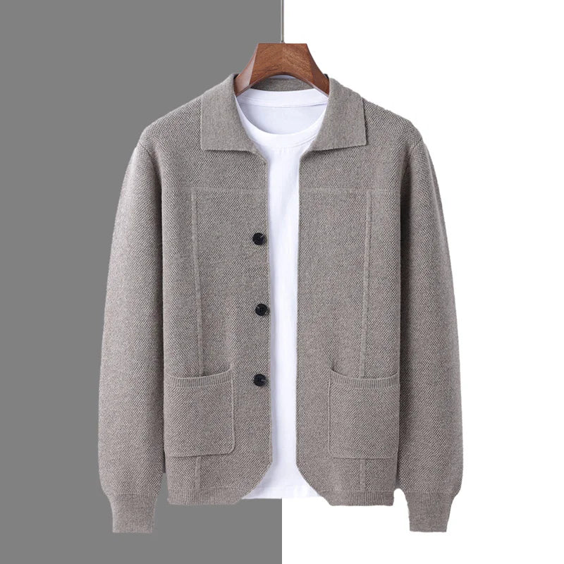 Soft Merino Wool Crew Sweater - Vossary