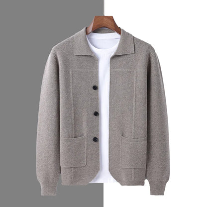 Soft Merino Wool Crew Sweater - Vossary