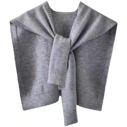 Soft Knit Wool Scarf Wrap