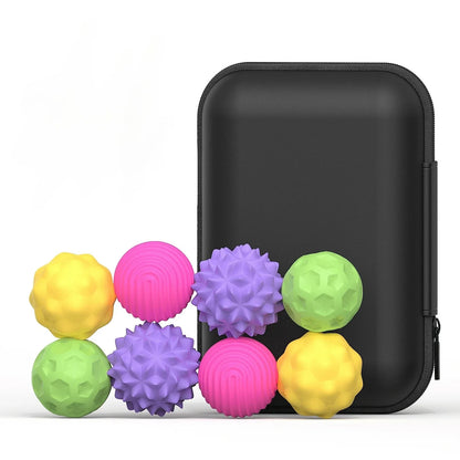 Rubber Fidget Balls Anxiety Relief Stress Toys - Luxicro