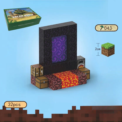 Fun Magnetic Blocks Toy Set for Kids
