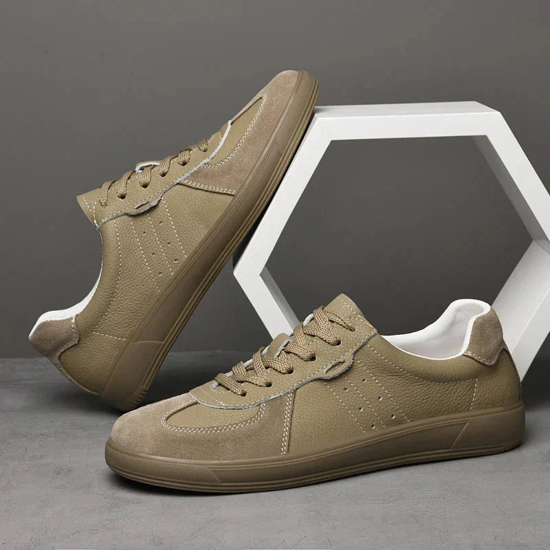 Casual Men's Lace-Up Low Top Shoes