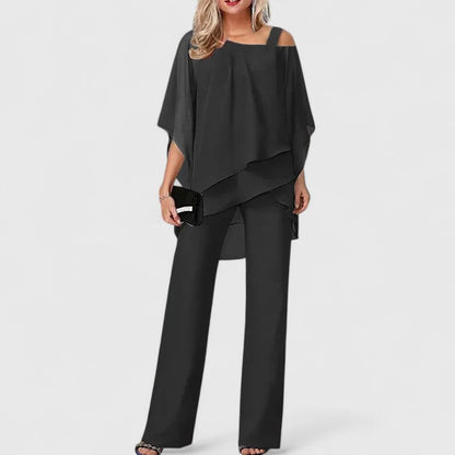 Relaxed Fit 2 Piece Pants Set