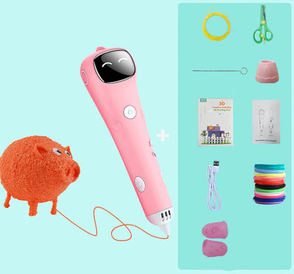 Fun Creative 3D Pen For Kids Easy To Use